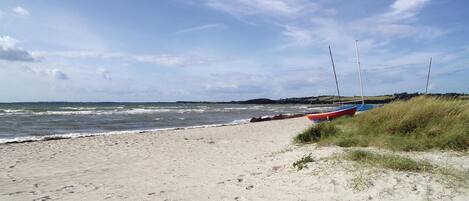 بالقرب من الشاطئ