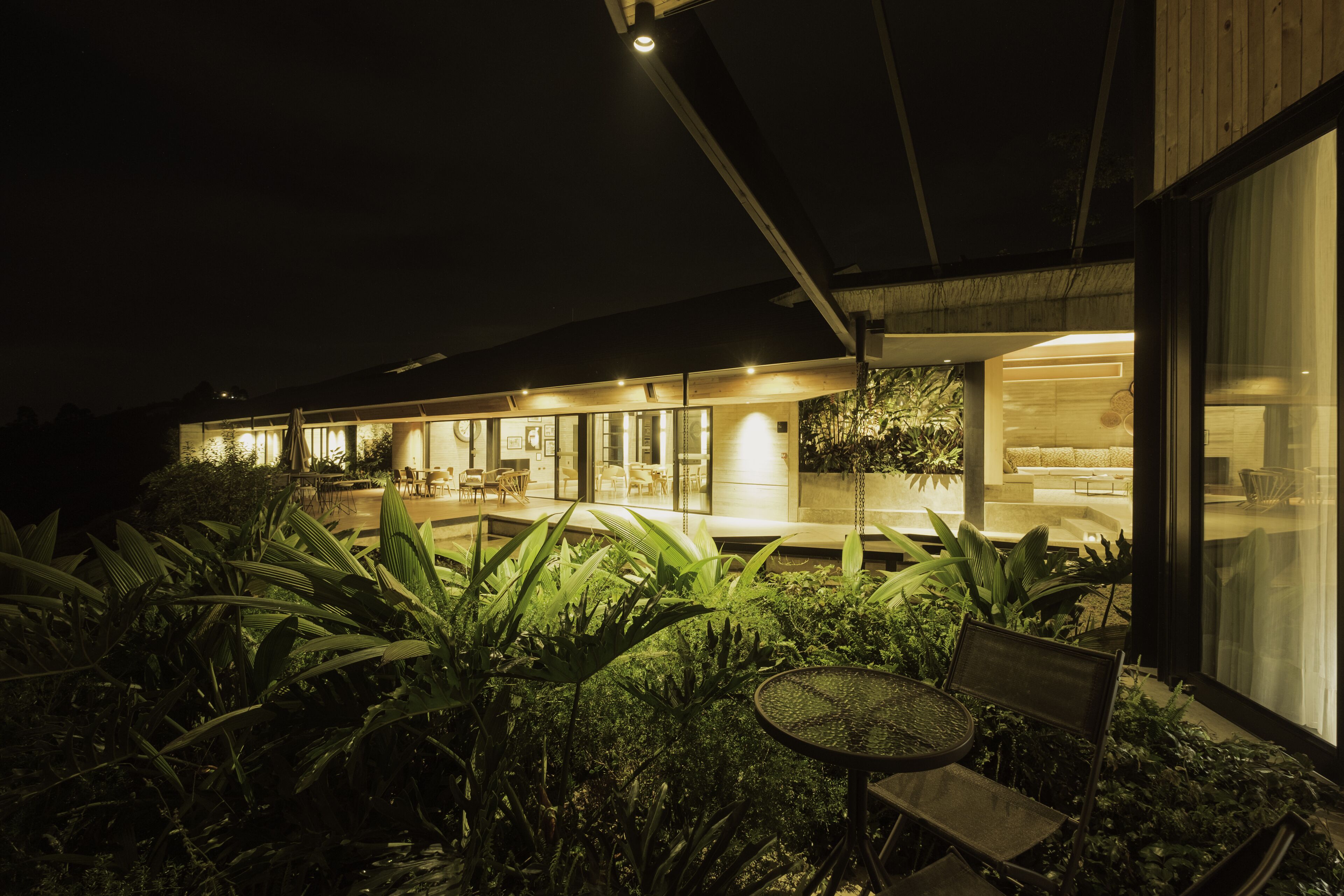 front of property – evening/night