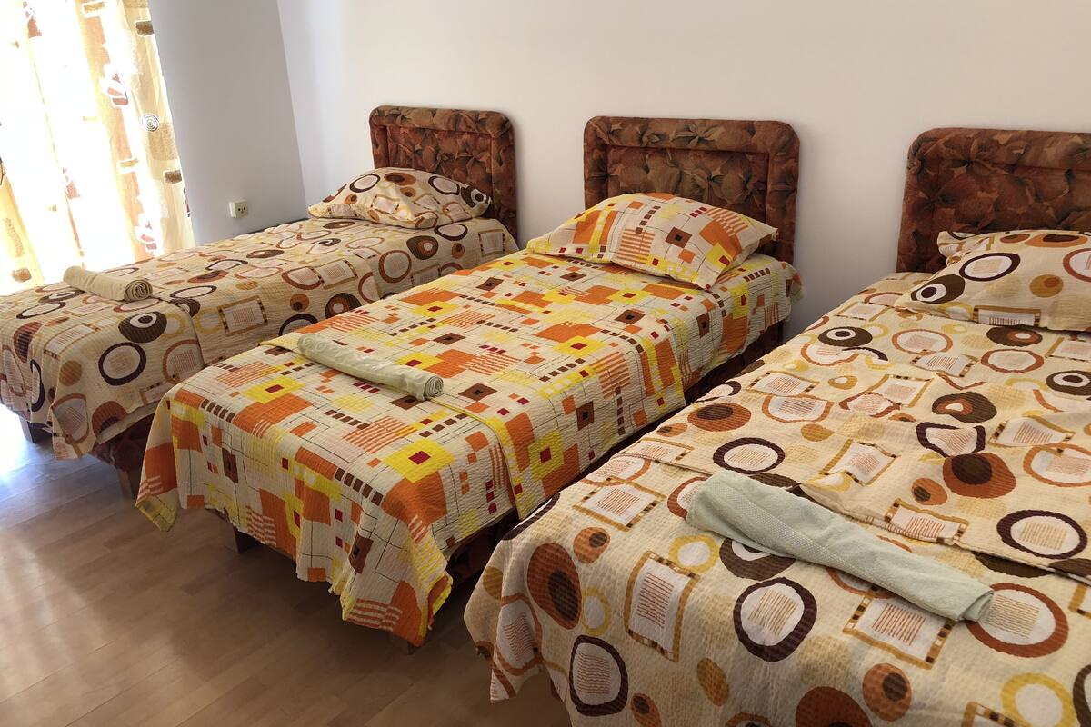Apartemen, 2 kamar tidur (4) | Wi-Fi gratis dan seprai linen