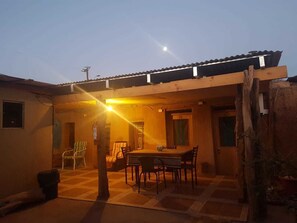 Terrace/patio - Hostal La Casa Blanca (San Pedro de Atacama)