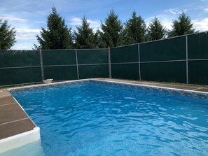 Seasonal outdoor pool