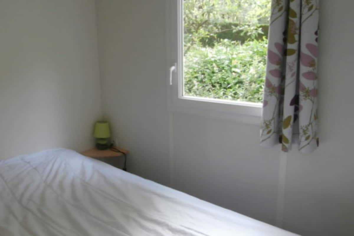 Casa móvil, 2 habitaciones (4/6 pers) | Wifi gratis, decoración individual, mobiliario individual