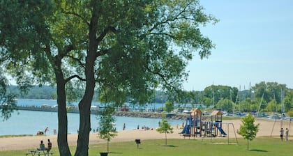 Walk everywhere in the adorable village of Suttons Bay.