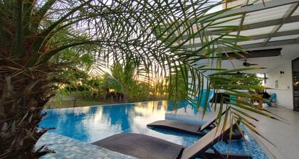 Mariposa Blanca Playa Lajas Large Modern Beach House