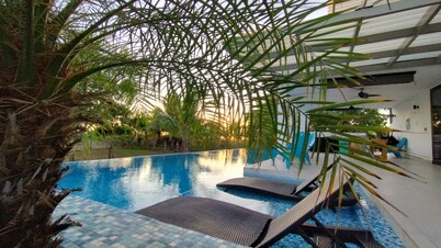 Mariposa Blanca Playa Lajas Large Modern Beach House