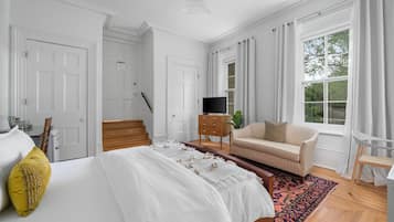 The Audrey Hepburn Suite | Egyptian cotton sheets, premium bedding, down duvets, pillow-top beds