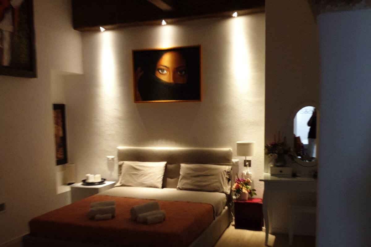 Comfort Triple Room, 1 Queen Bed with Sofa bed (Bari Indipendent) | 1 bedroom, premium bedding, pillowtop beds, minibar