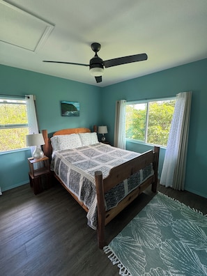 2 bedrooms, iron/ironing board, travel crib, free WiFi