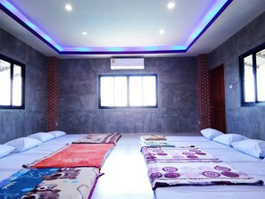 Basic Shared Dormitory, Pool View | Blackout drapes, rollaway beds, free WiFi, bed sheets