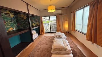 402 Japanese Futon Room | 1 bedroom, individually decorated, individually furnished