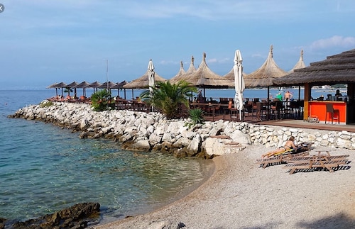 Appartement für 2-3 Personen mit tollem Meerblick und Nähe Strand