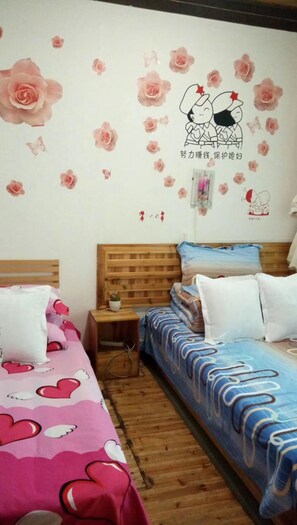 Classic Twin Room, Non Smoking | Blackout curtains, free WiFi