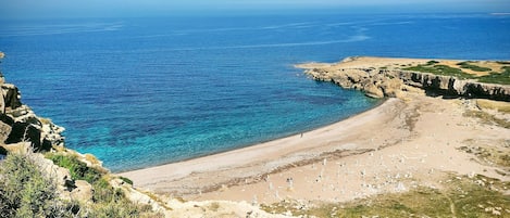Camastros y toallas de playa