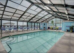Indoor pool, outdoor pool