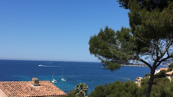 Uitzicht vanuit accommodatie