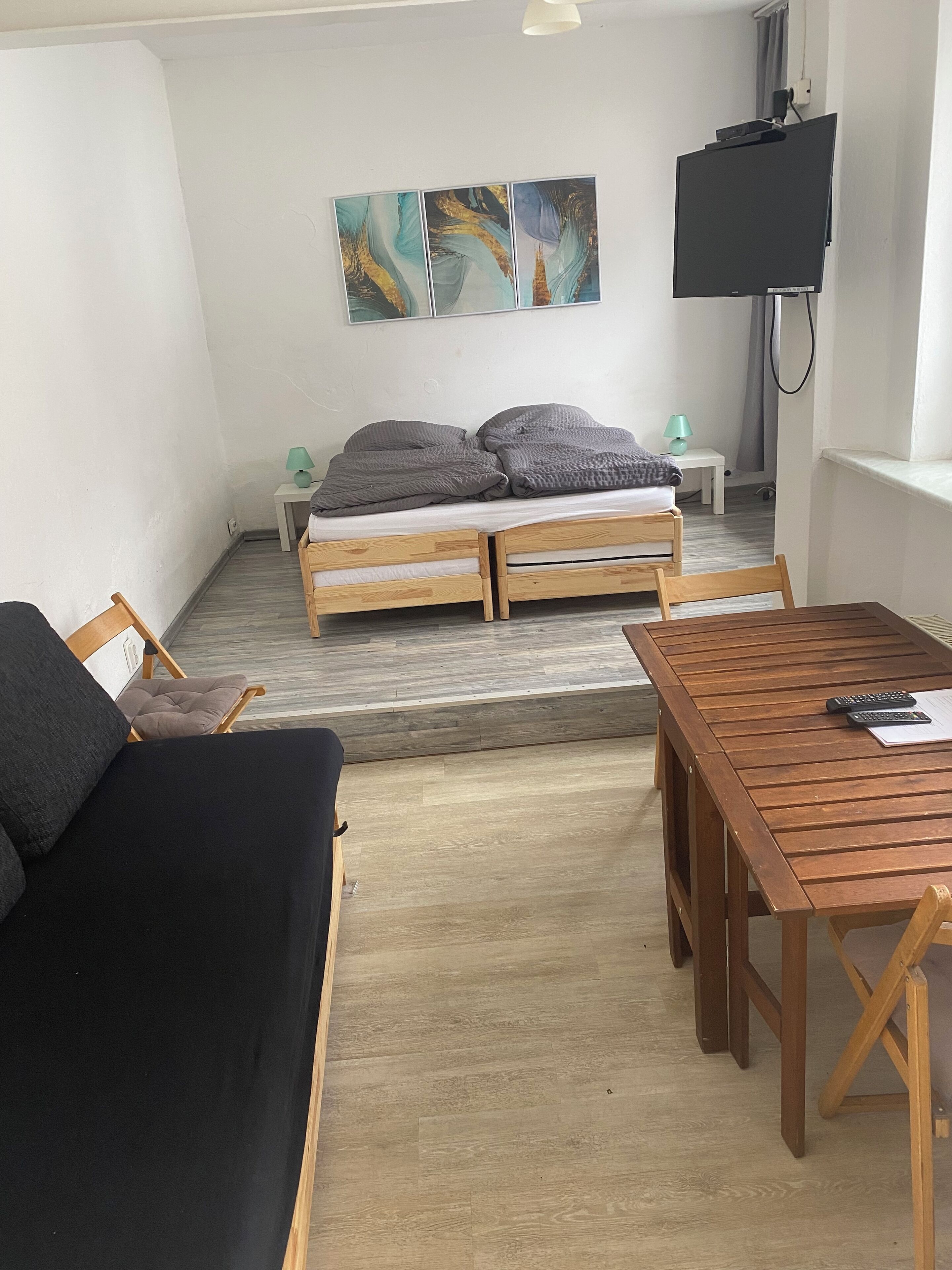 1 dormitori, wifi gratuïta i roba de llit 