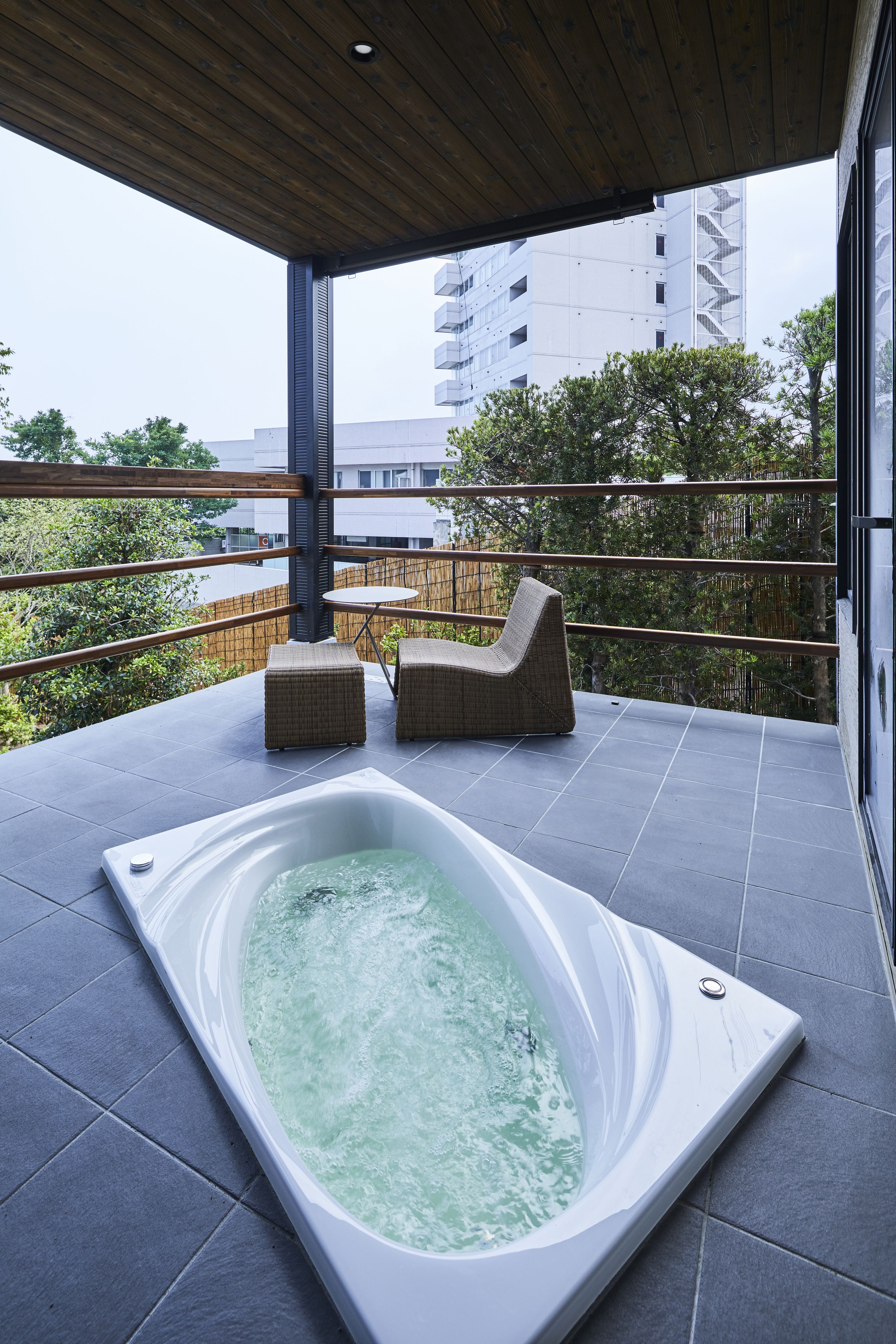 Phòng Premium, không hút thuốc (Japanese Western, Private OpenAirBath) | Bồn tắm spa riêng