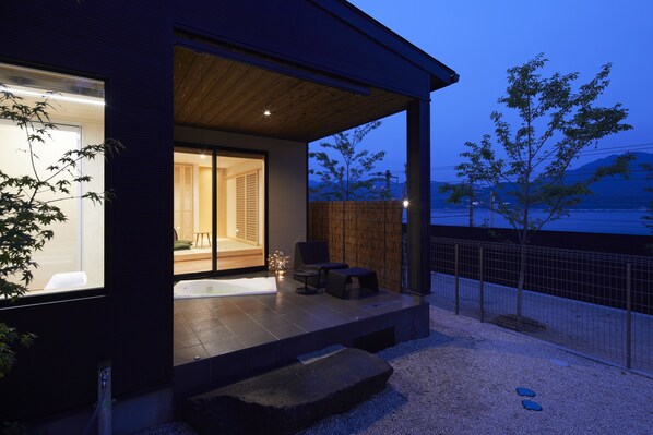 Terrace/patio - Miyajima Hanarenoyado IBUKU Bettei (Hatsukaichi)