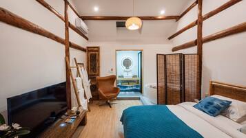 Elite Double Room, Garden View | Premium bedding, down comforters, memory foam beds