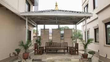 숙박 시설 입구