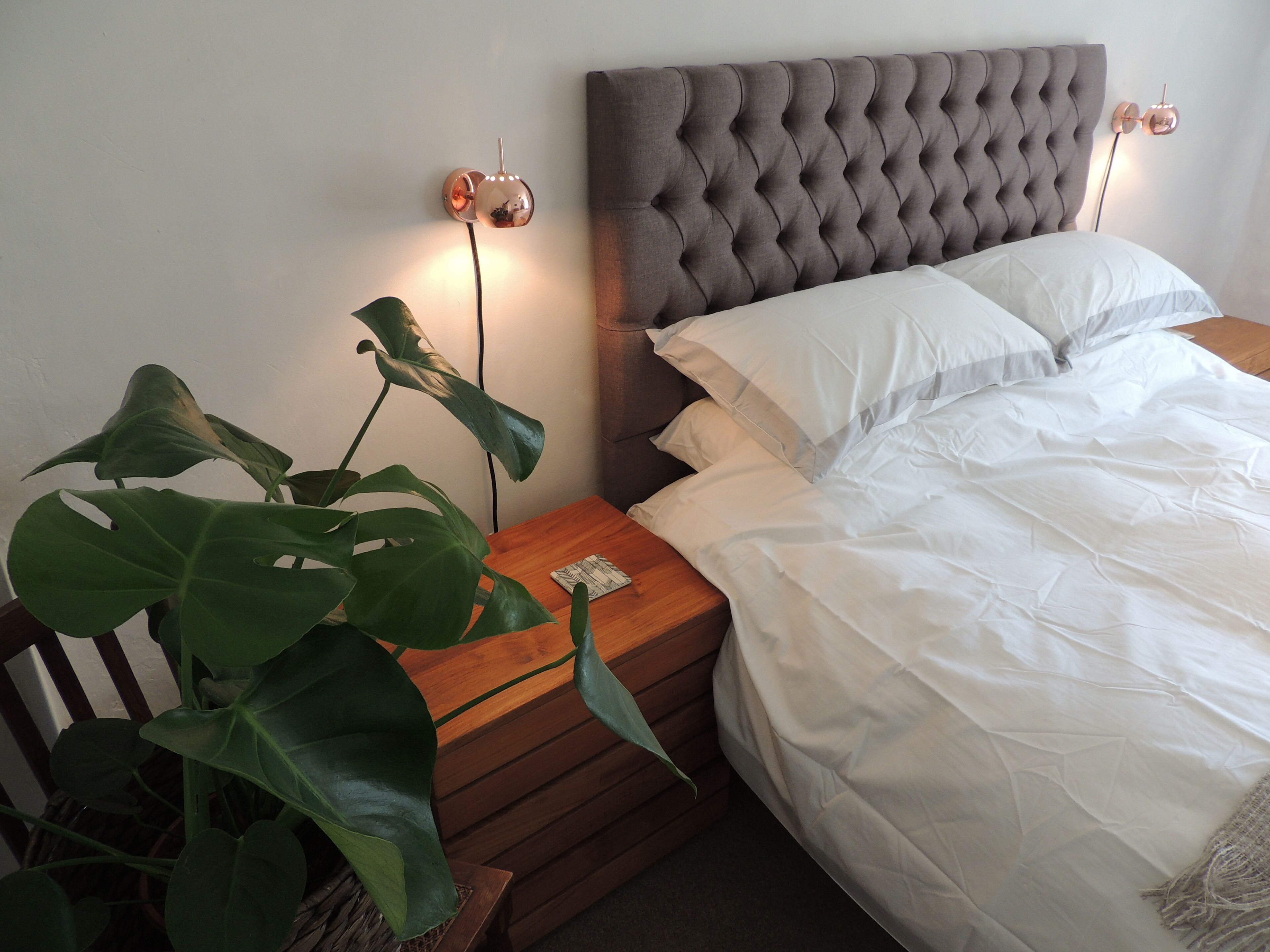 2 bedrooms, blackout curtains, iron/ironing board, travel cot