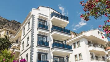 Fassade der Unterkunft