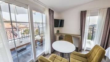 Deluxe-Penthouse, Meerblick (Deka) | Ausblick vom Zimmer