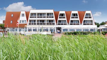 Fassade der Unterkunft