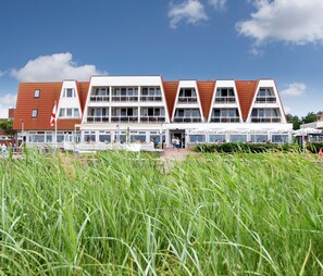 Fassade der Unterkunft