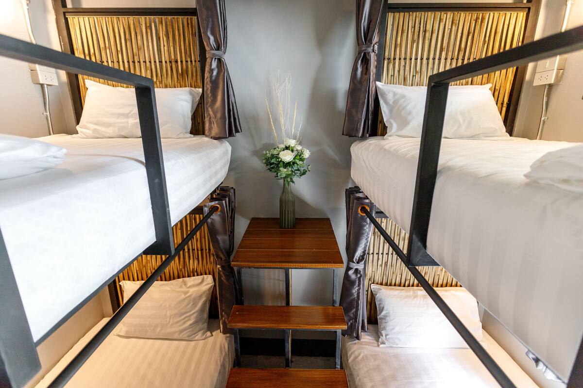 Economy Shared Dormitory, Shared Bathroom | 1 bedroom, desk, laptop workspace, blackout drapes