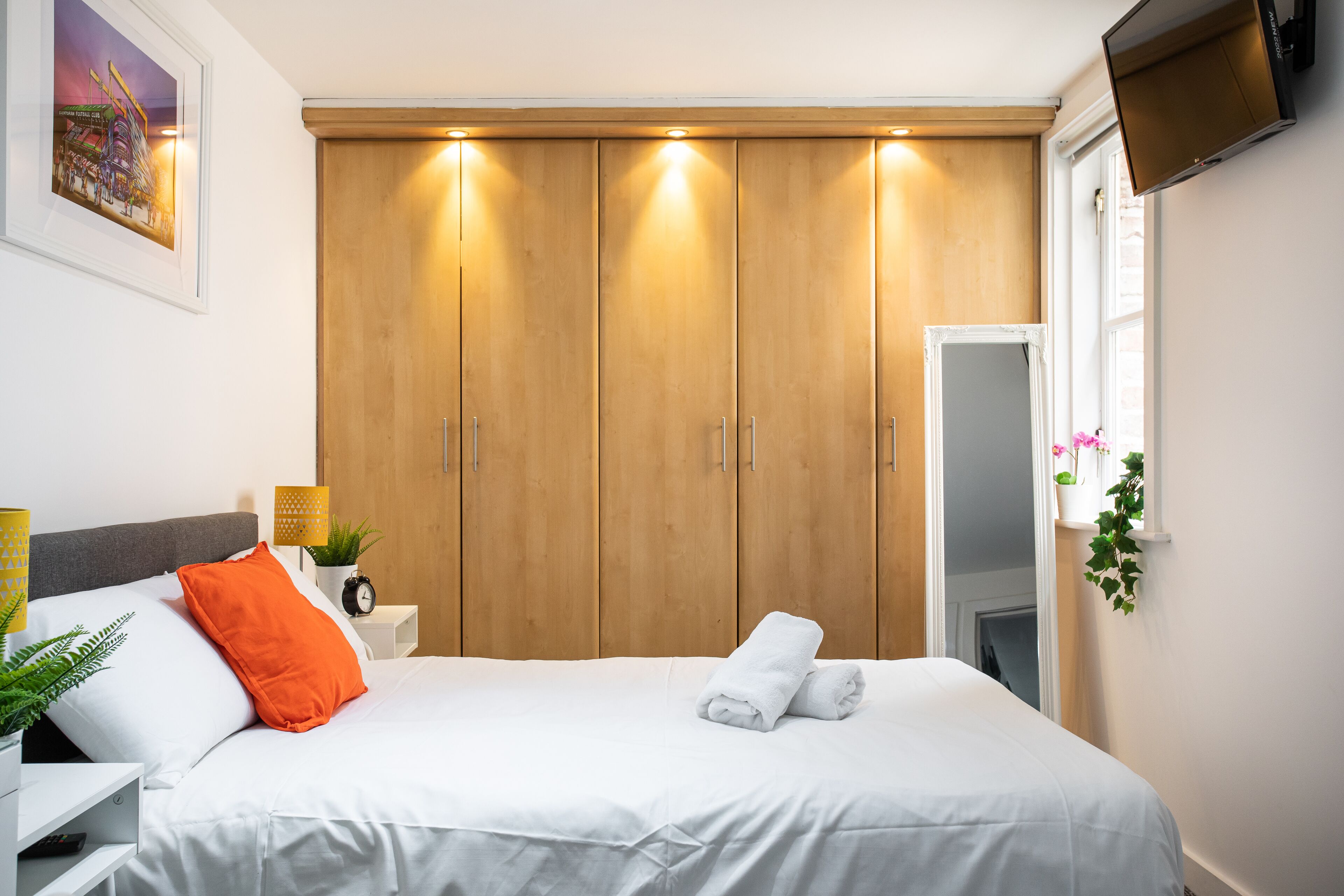 Apartament, accessible, bany privat | 2 dormitoris 