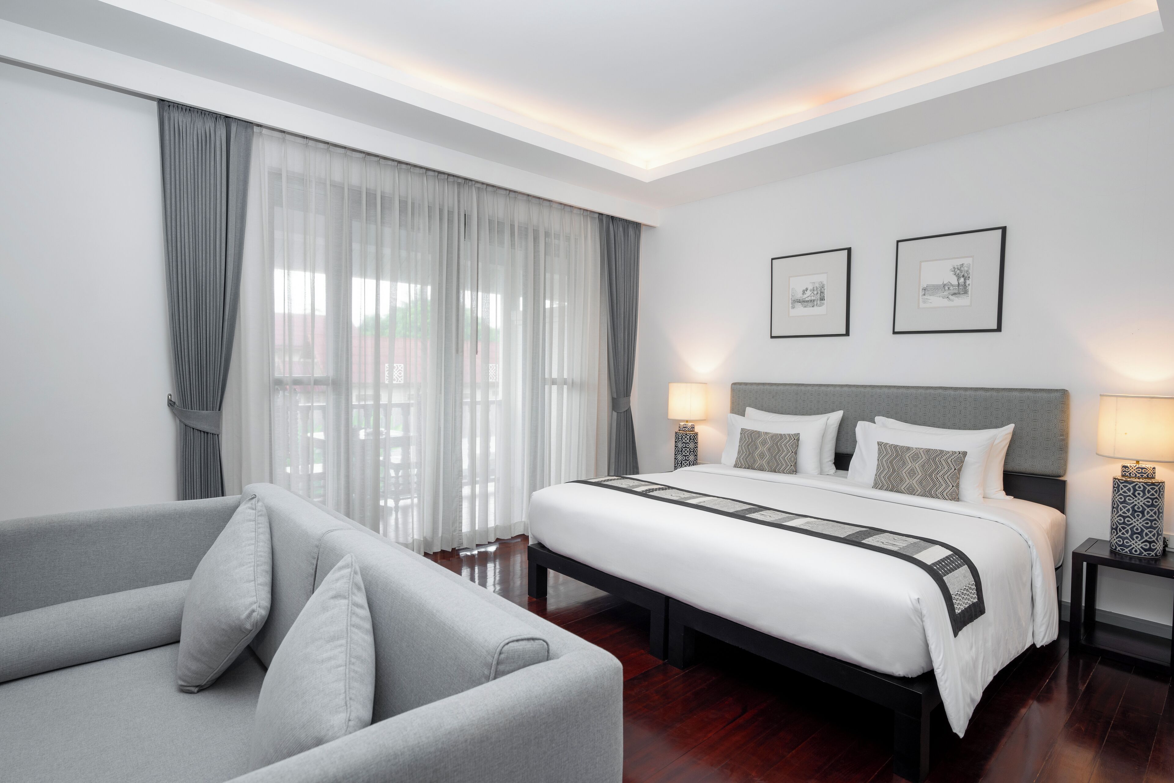 souphattra suite | bathroom | shower, rainfall showerhead, free toiletries, hair dryer