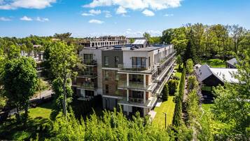 Fassade der Unterkunft