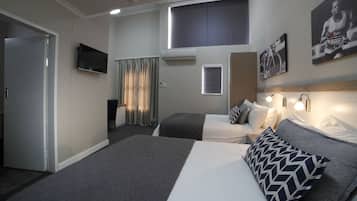 In-room safe, WiFi (free), bed sheets