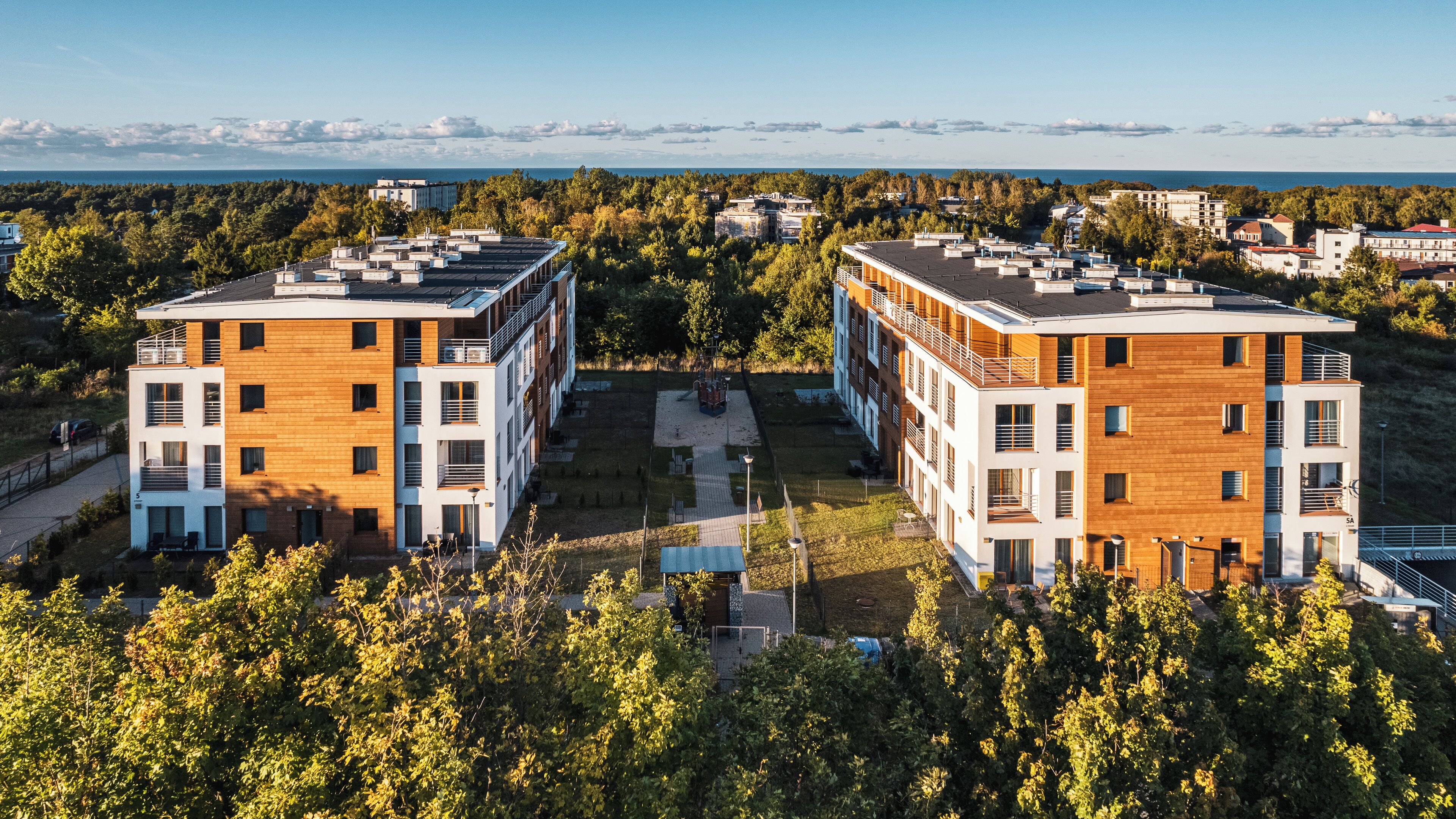 Fassade der Unterkunft