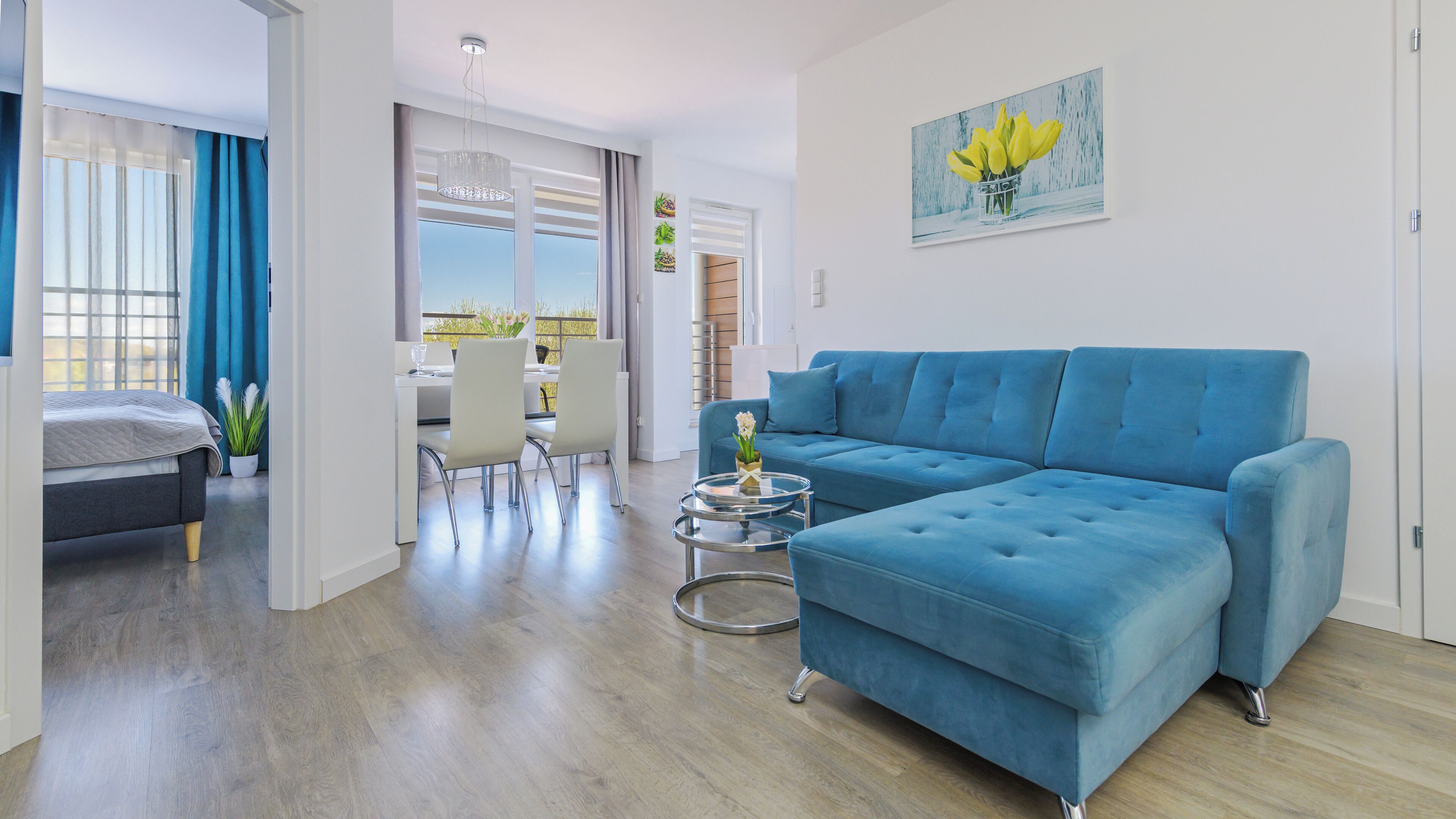 Apartment (5A/18) | Wohnbereich | Flachbildfernseher
