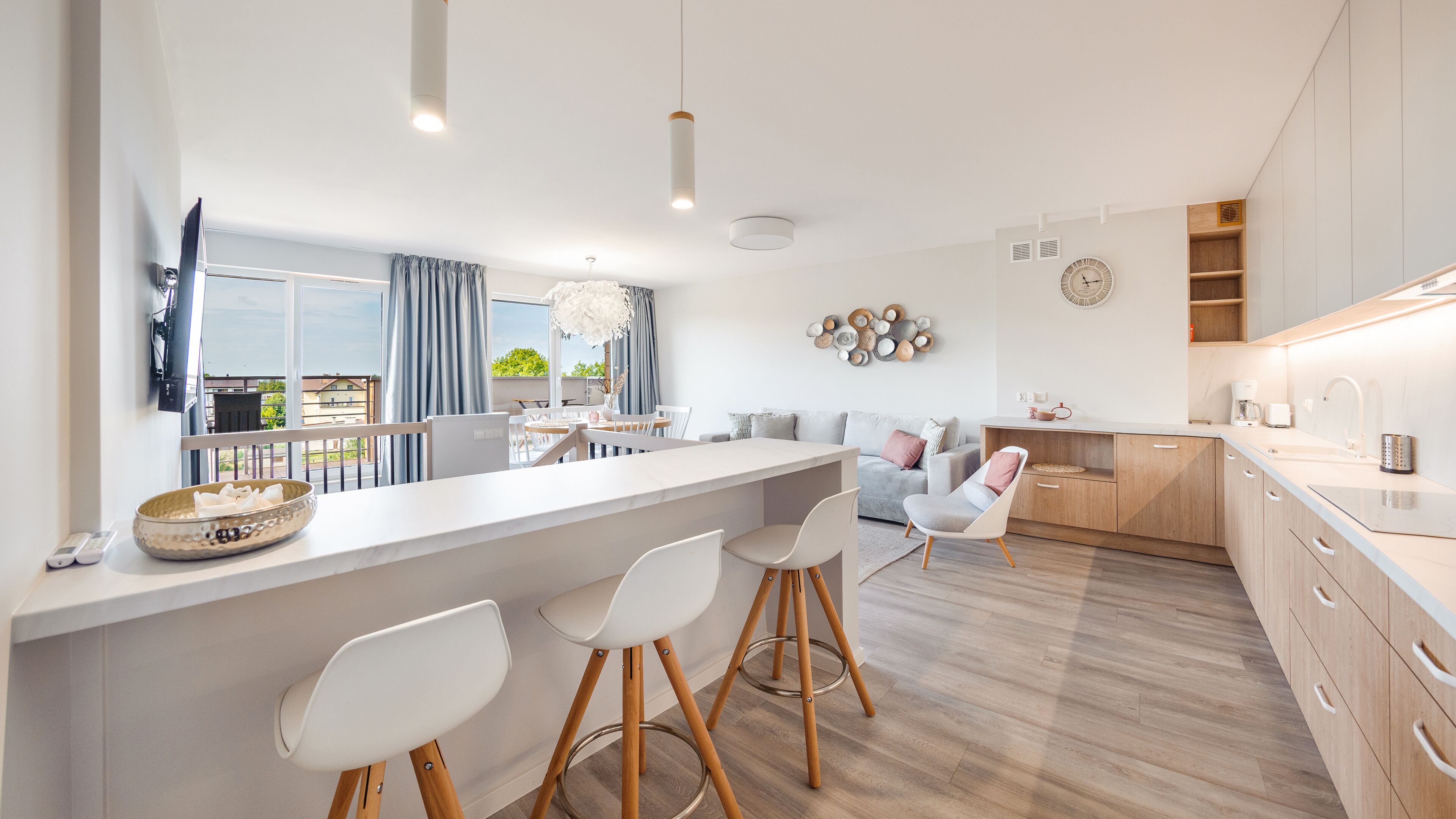 Apartemen (5/27) | Area keluarga | TV layar datar