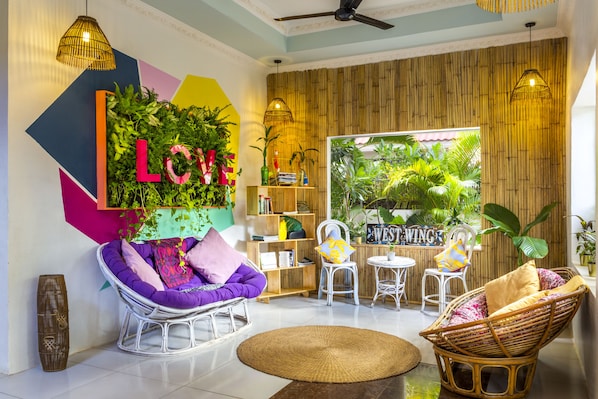 Lobby sitting area