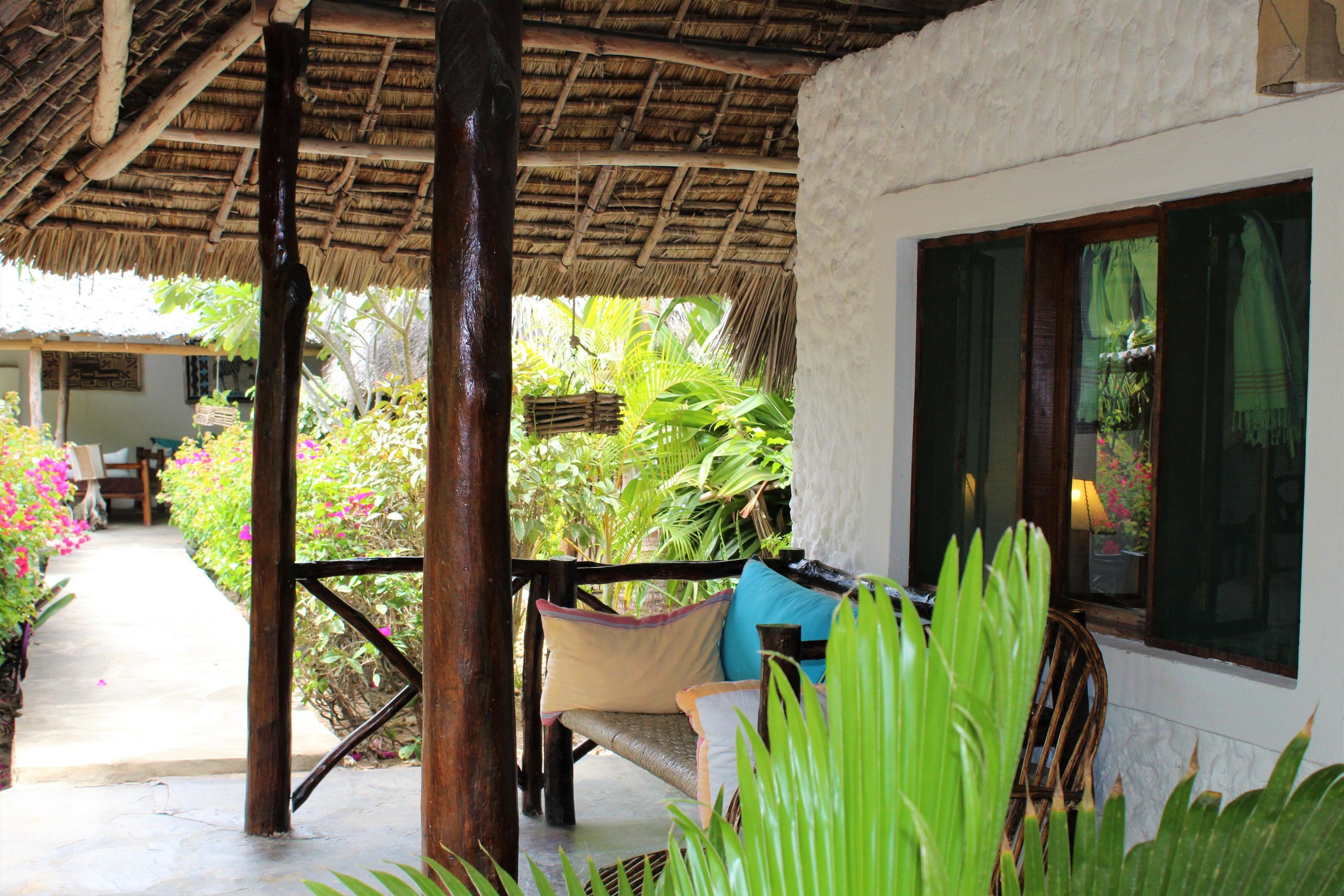 Family Triple Room, Terrace, Pool View | Living area