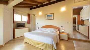 1 bedroom, iron/ironing board, bed sheets