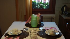 Frokostbuffé er inkludert hver dag