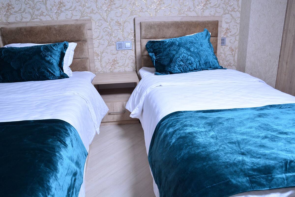 Luxury Quadruple Room, Multiple Beds, Non Smoking, Courtyard View | 2 bedrooms, minibar, blackout drapes, iron/ironing board