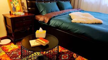 Apartment | Verdunkelungsvorhänge, kostenloses WLAN, Bettwäsche