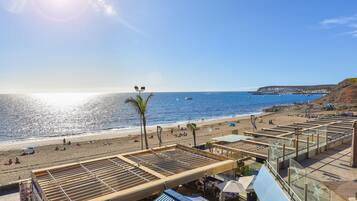 Vlak bij het strand, strandlakens