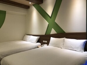 1 bedroom, soundproofing, free WiFi, bed sheets - Haozhan Hotel (Taipei)