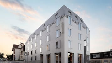 Fassade der Unterkunft