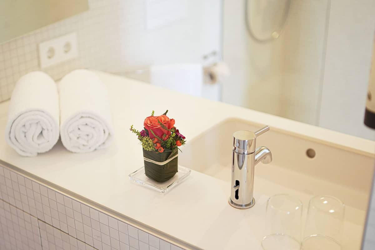 double room | bathroom sink