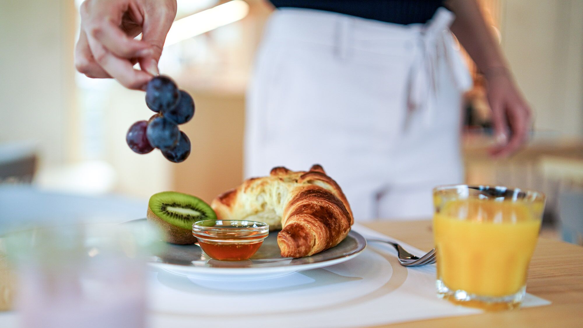 daily buffet breakfast (eur 9.5 per person)