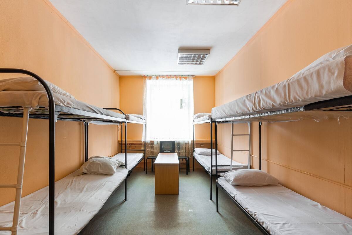 Shared Dormitory, Men only, Shared Bathroom (8 Beds) | Iron/ironing board, free WiFi, bed sheets