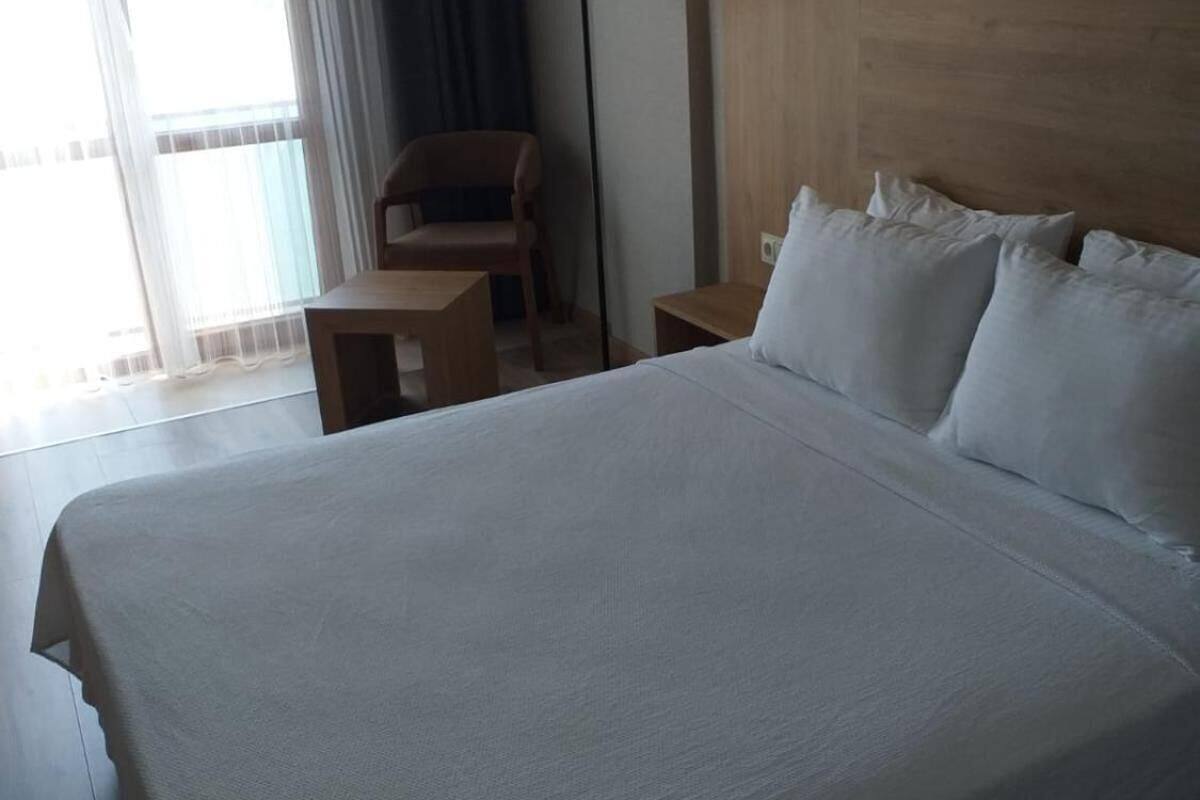 minibar, desk, laptop workspace, soundproofing